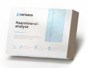 Verisana Haarmineralanalyse-Testkit